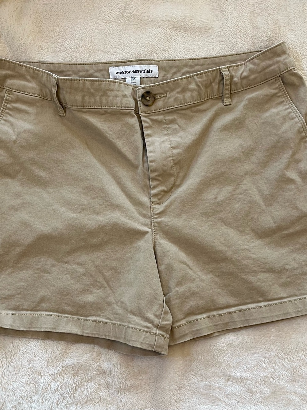 Khaki women’s shorts size 14